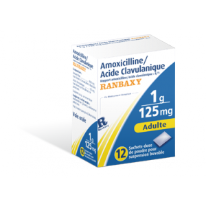 Amoxicilline acide clavulanique 1g